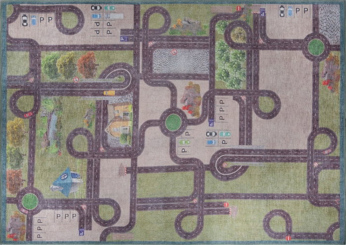 Conceptum Alfombra minor Chenille Multicolor 150 x 230 cm
